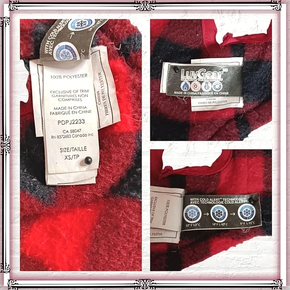 Luv Gear Cold Alert Small Dog Fleece Lined Hooded Vest - Picture 12 of 12